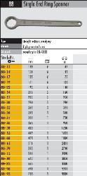 Elora Single end bow wrench specifications