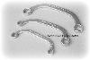 Obstruction wrench starter wrench half moon wrench spanner wrench