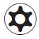 Tamper proof / resistant Torx Tip